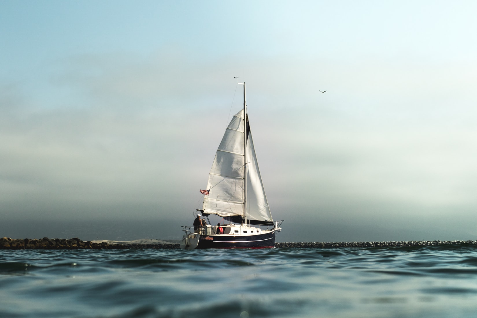 A sailboat